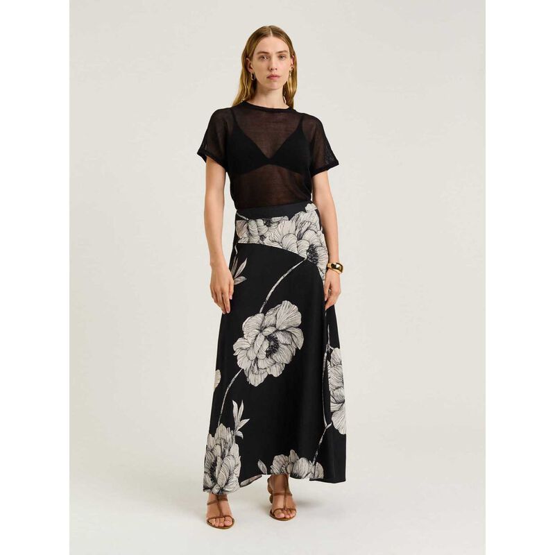 Veronika Maine Boxy Mesh Knit Tee image number 11